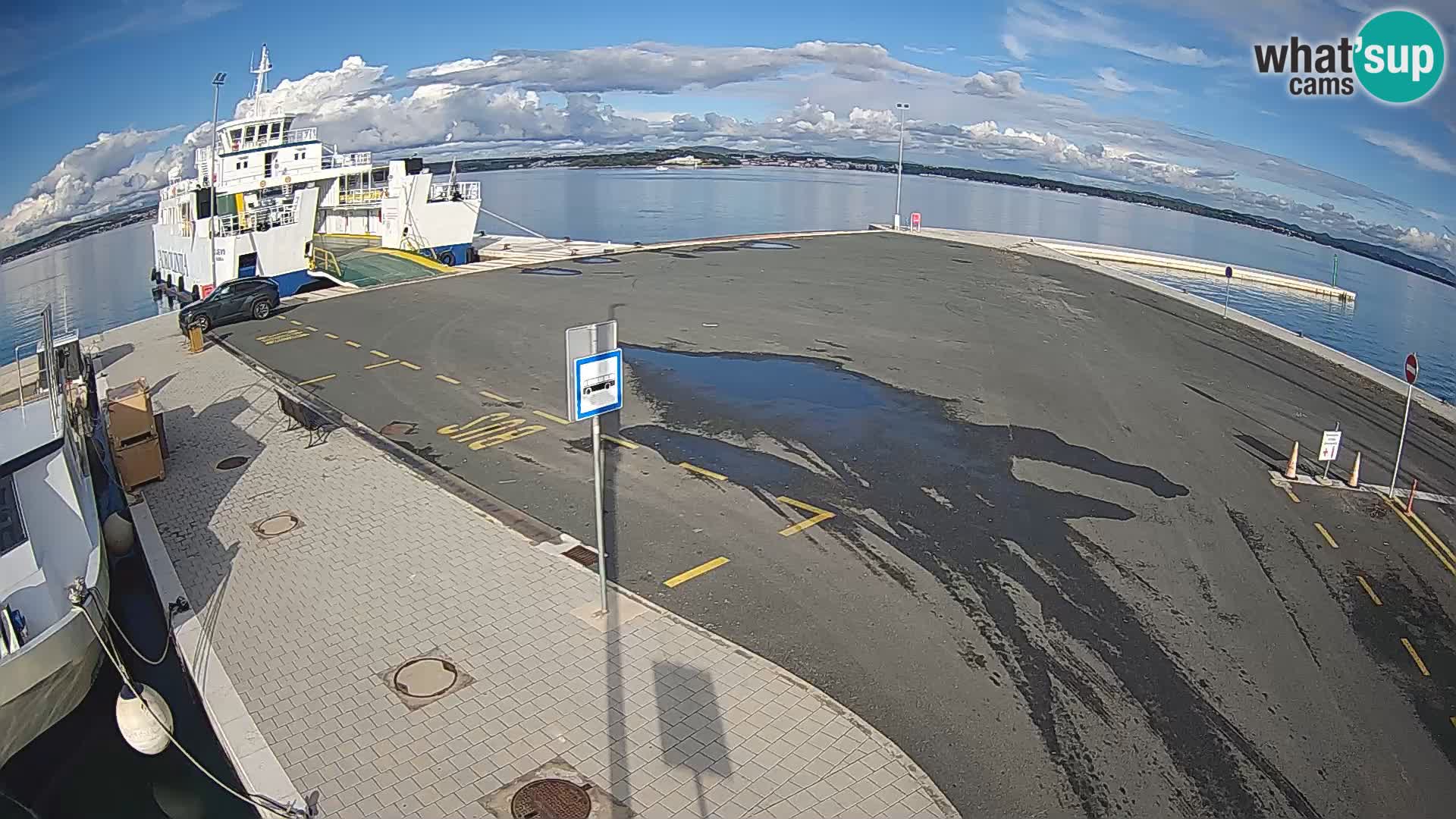 Tkon Live cam – traghetto – Dalmazia – Croazia