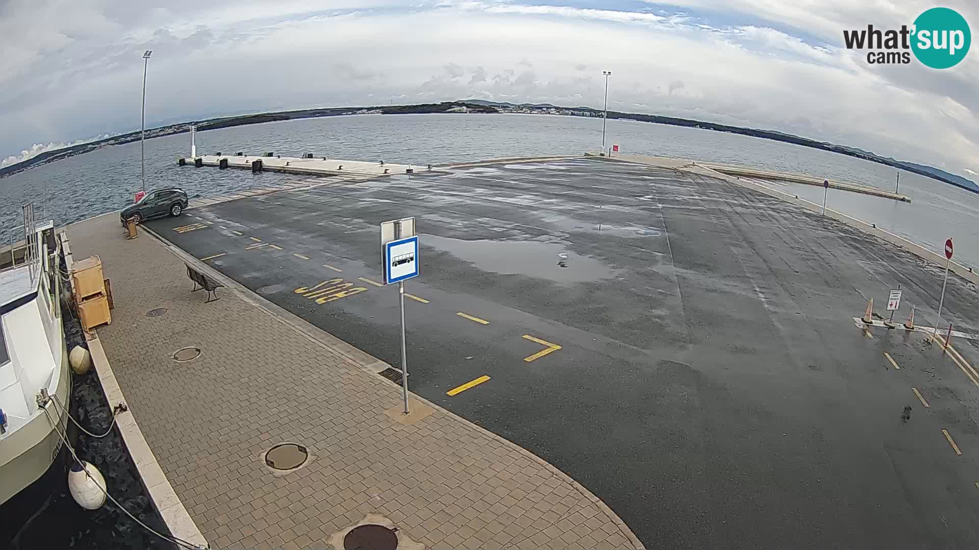 Tkon Live cam – ferry – Dalmatia – Croatia