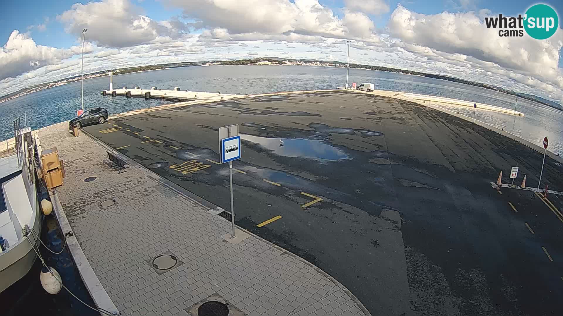 Tkon Live cam – ferry – Dalmatia – Croatia