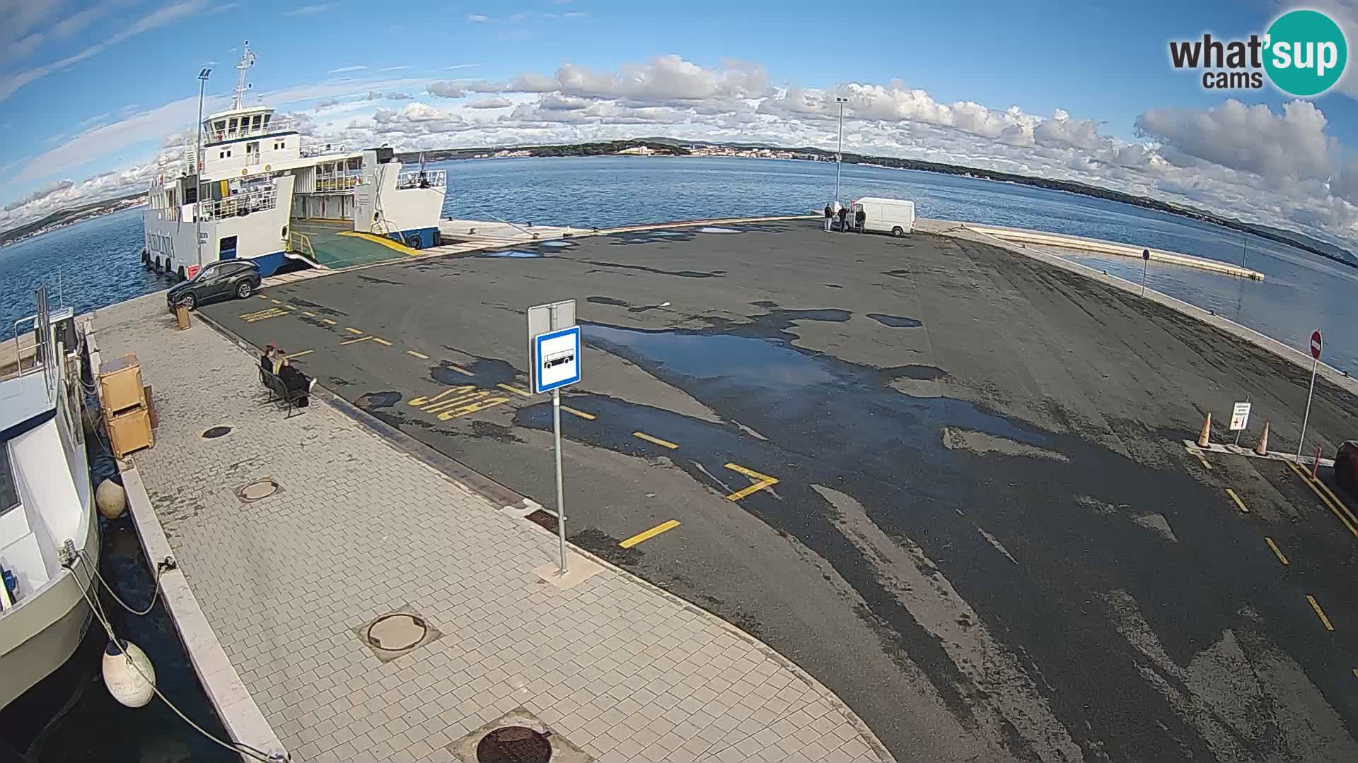 Tkon Live cam – Fähre – Dalmatien – Kroatien