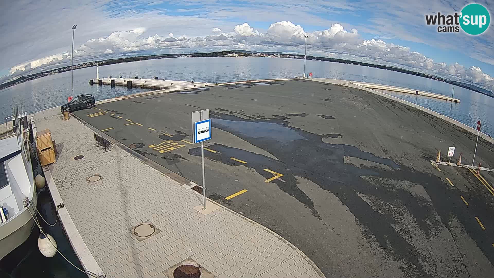 Tkon Live cam – traghetto – Dalmazia – Croazia