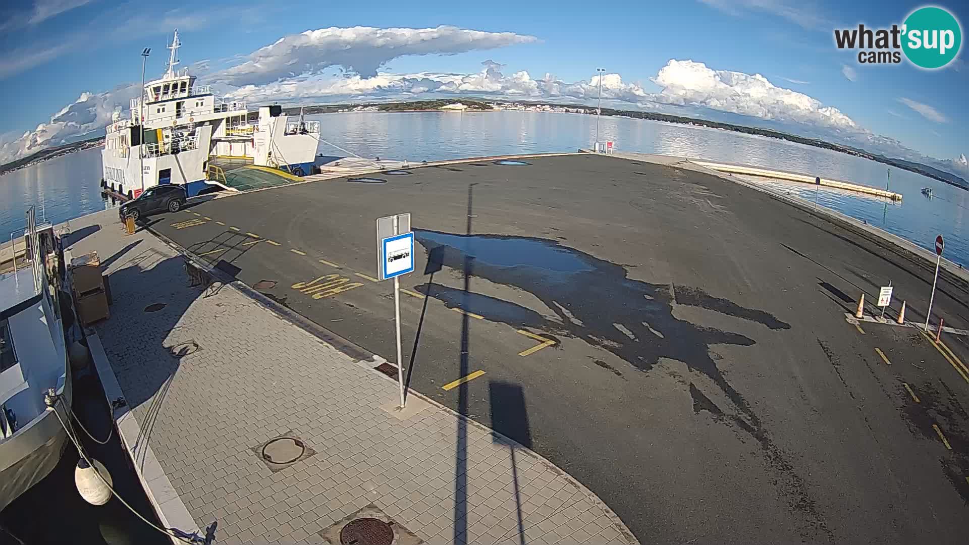 Tkon Live cam – traghetto – Dalmazia – Croazia