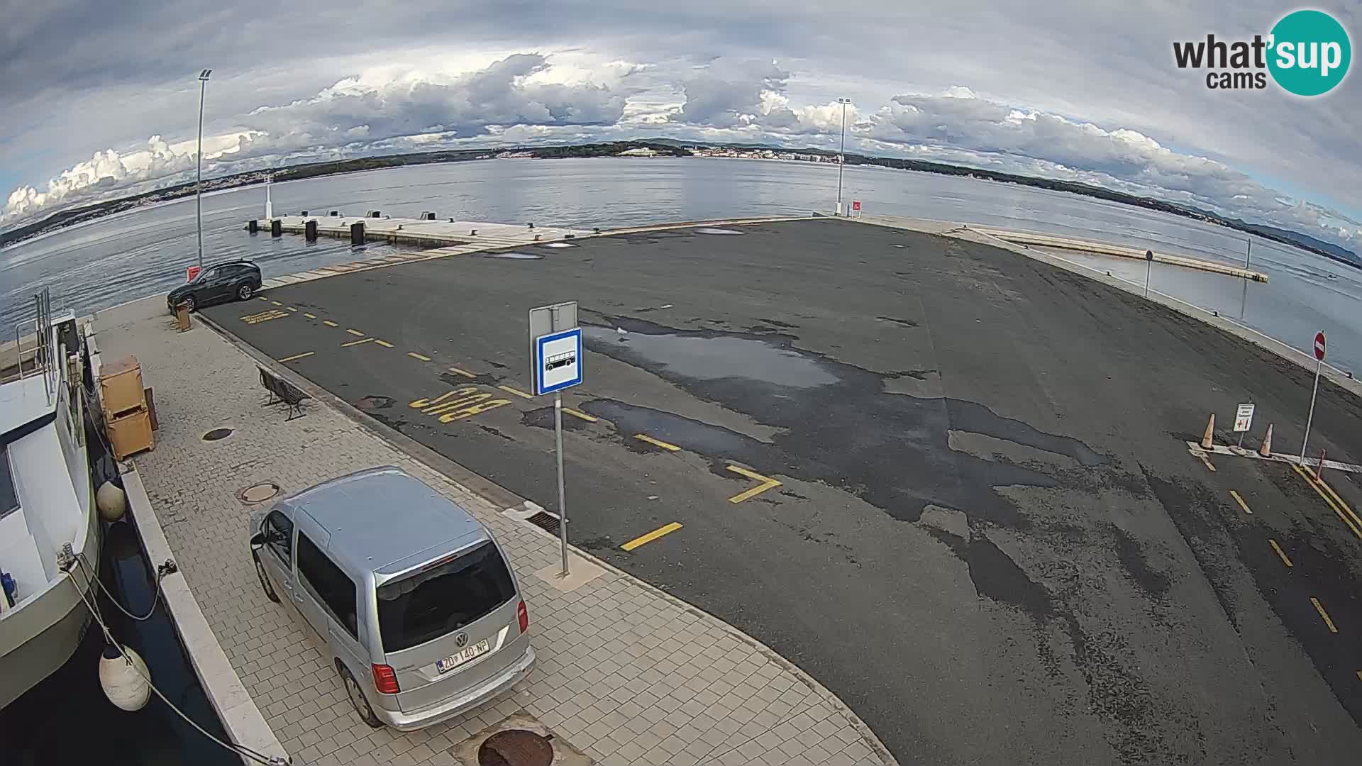 Tkon Live cam – ferry – Dalmatia – Croatia