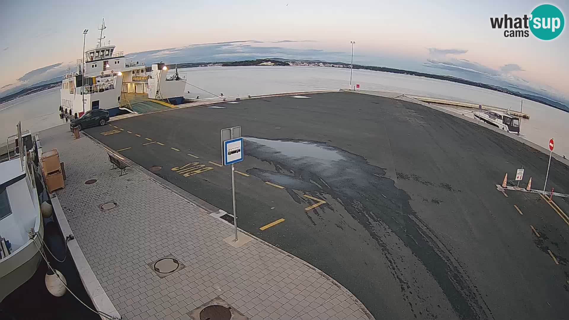 Tkon Live cam – traghetto – Dalmazia – Croazia