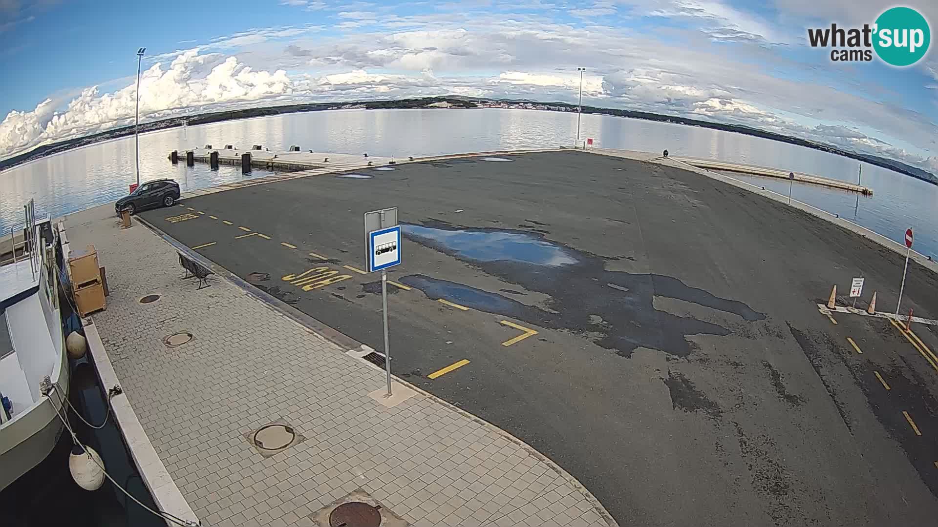 Tkon Live cam – traghetto – Dalmazia – Croazia