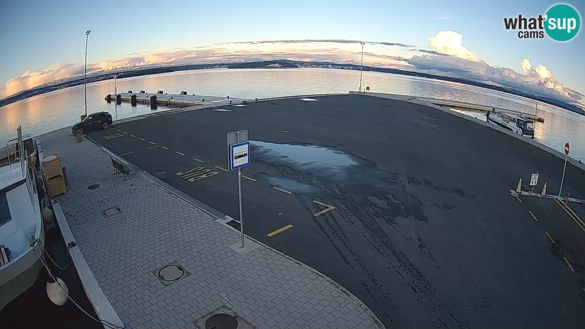 Tkon Live cam – ferry – Dalmatia – Croatia