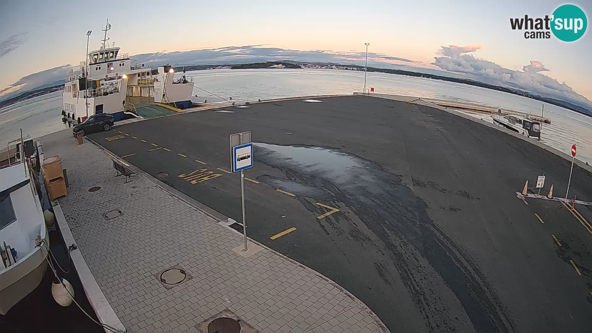 Tkon Live cam – Fähre – Dalmatien – Kroatien