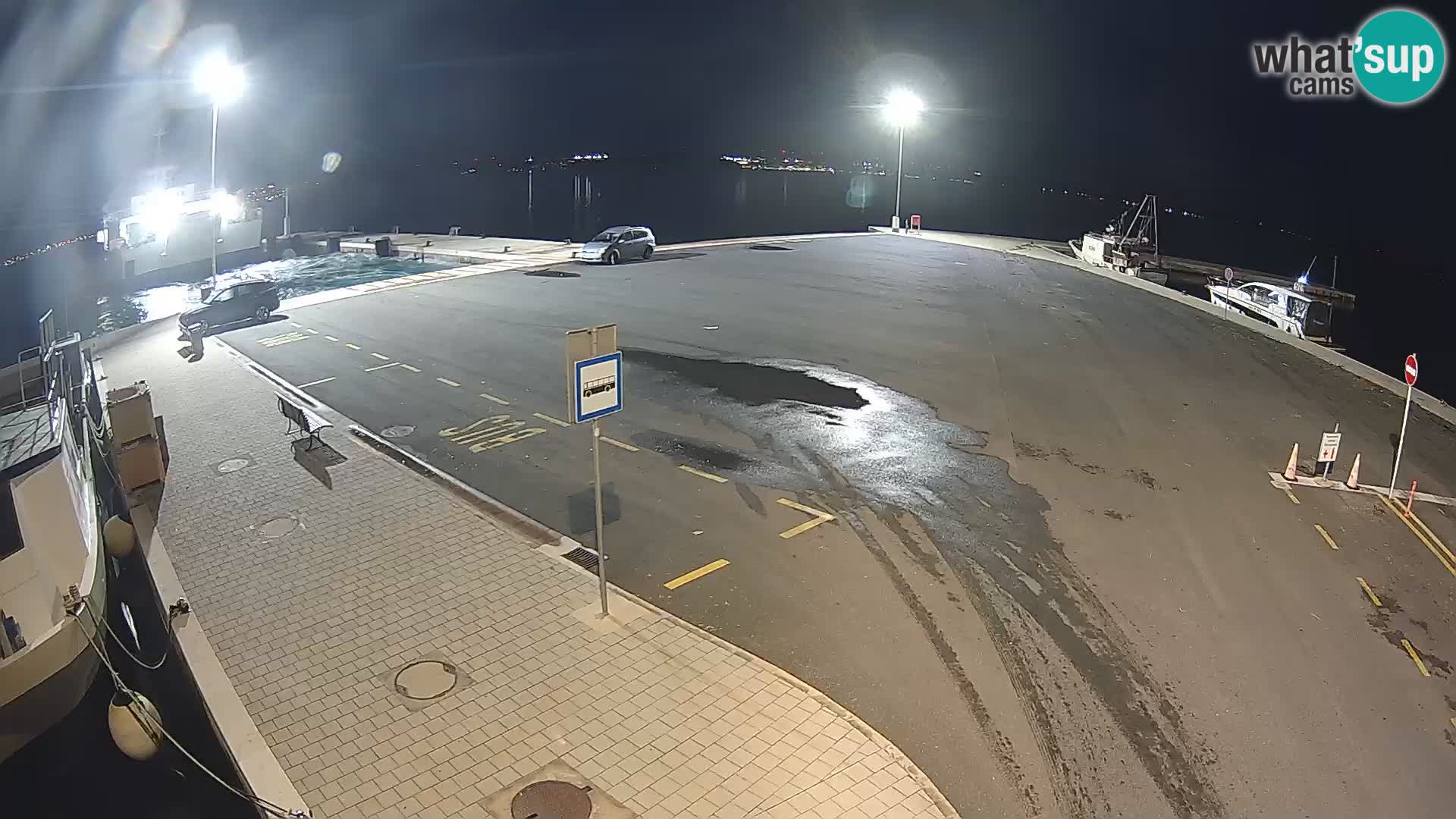 Tkon Live cam – ferry – Dalmatia – Croatia