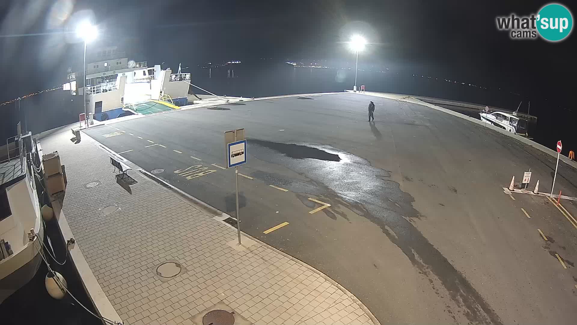 Tkon Live cam – ferry – Dalmatia – Croatia