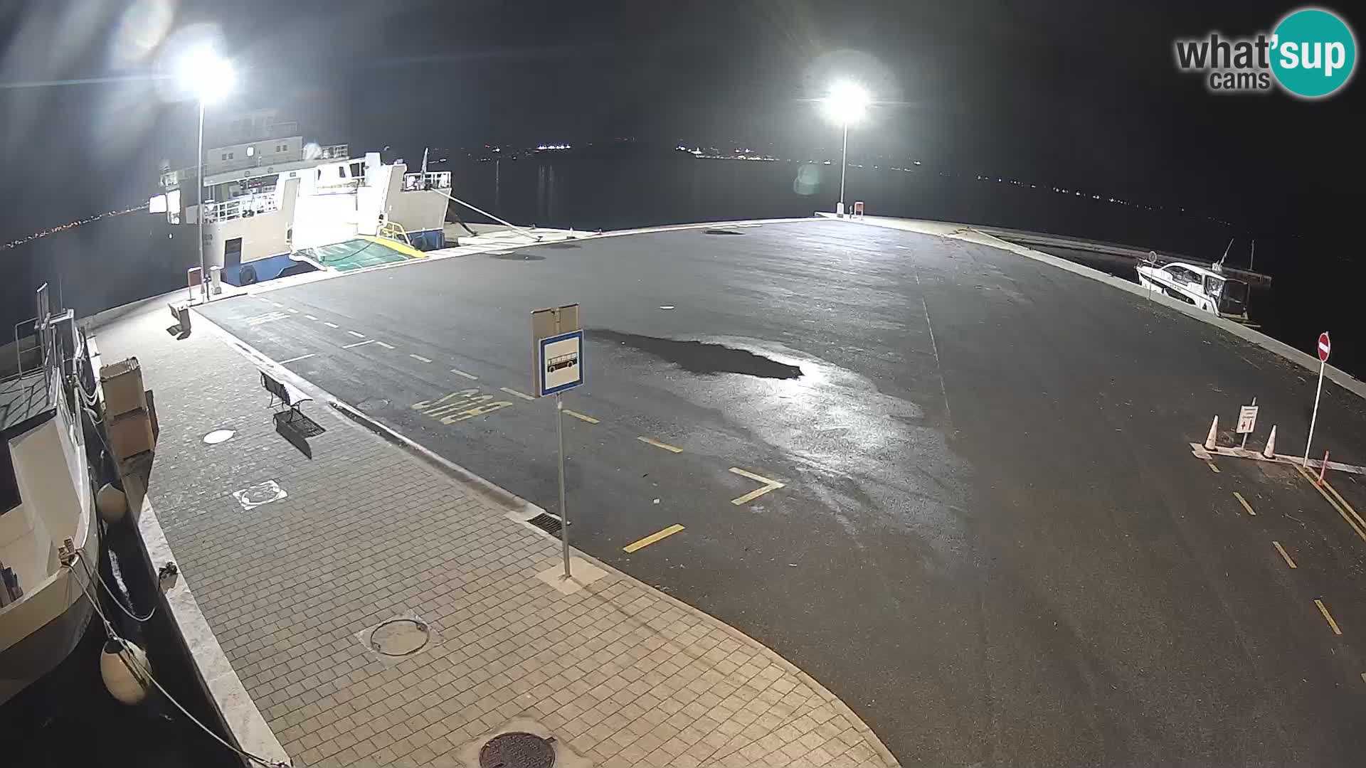 Tkon v živo – trajekt – Dalmacija – Hrvaška