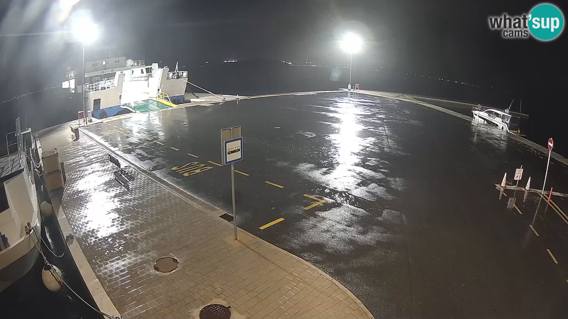 Tkon v živo – trajekt – Dalmacija – Hrvaška