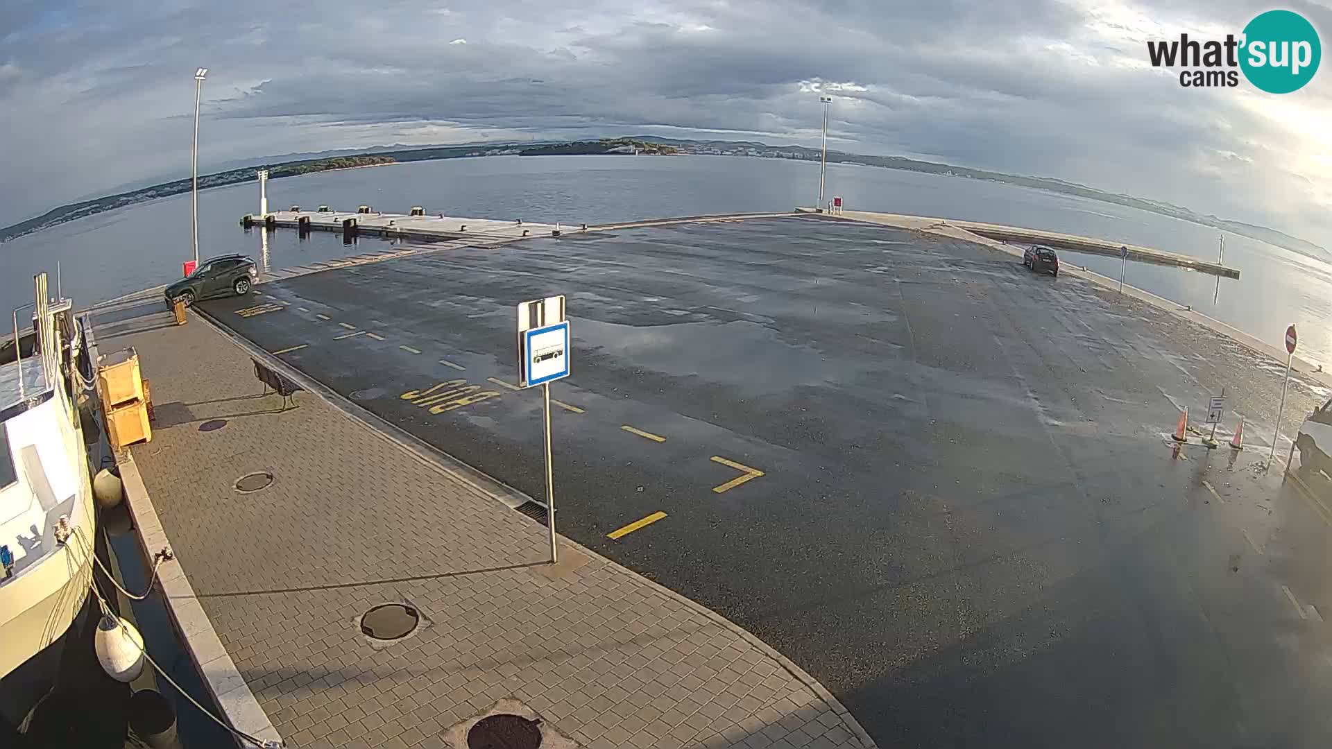 Tkon Live cam – traghetto – Dalmazia – Croazia