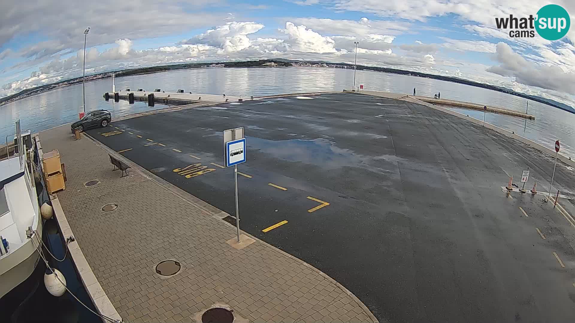 Tkon Live cam – traghetto – Dalmazia – Croazia