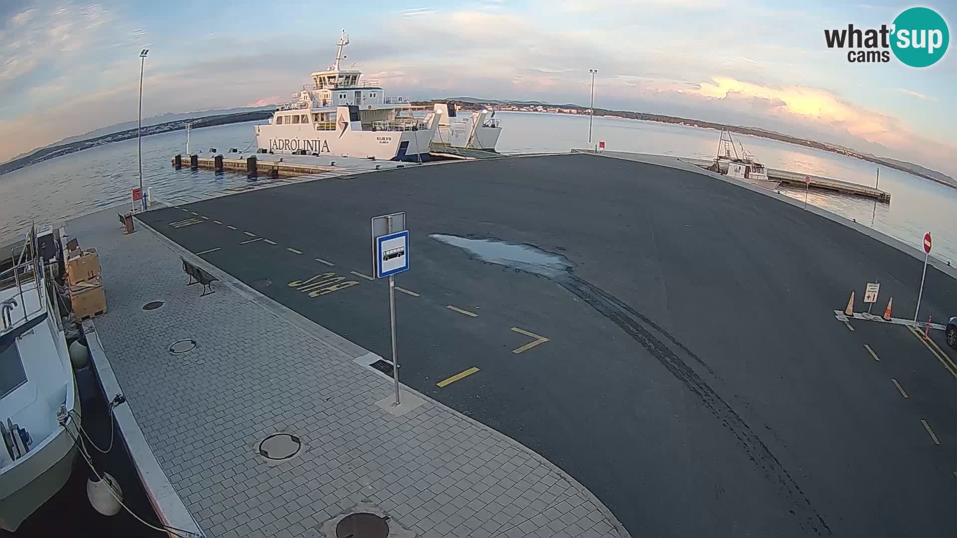 Tkon Live cam – Fähre – Dalmatien – Kroatien