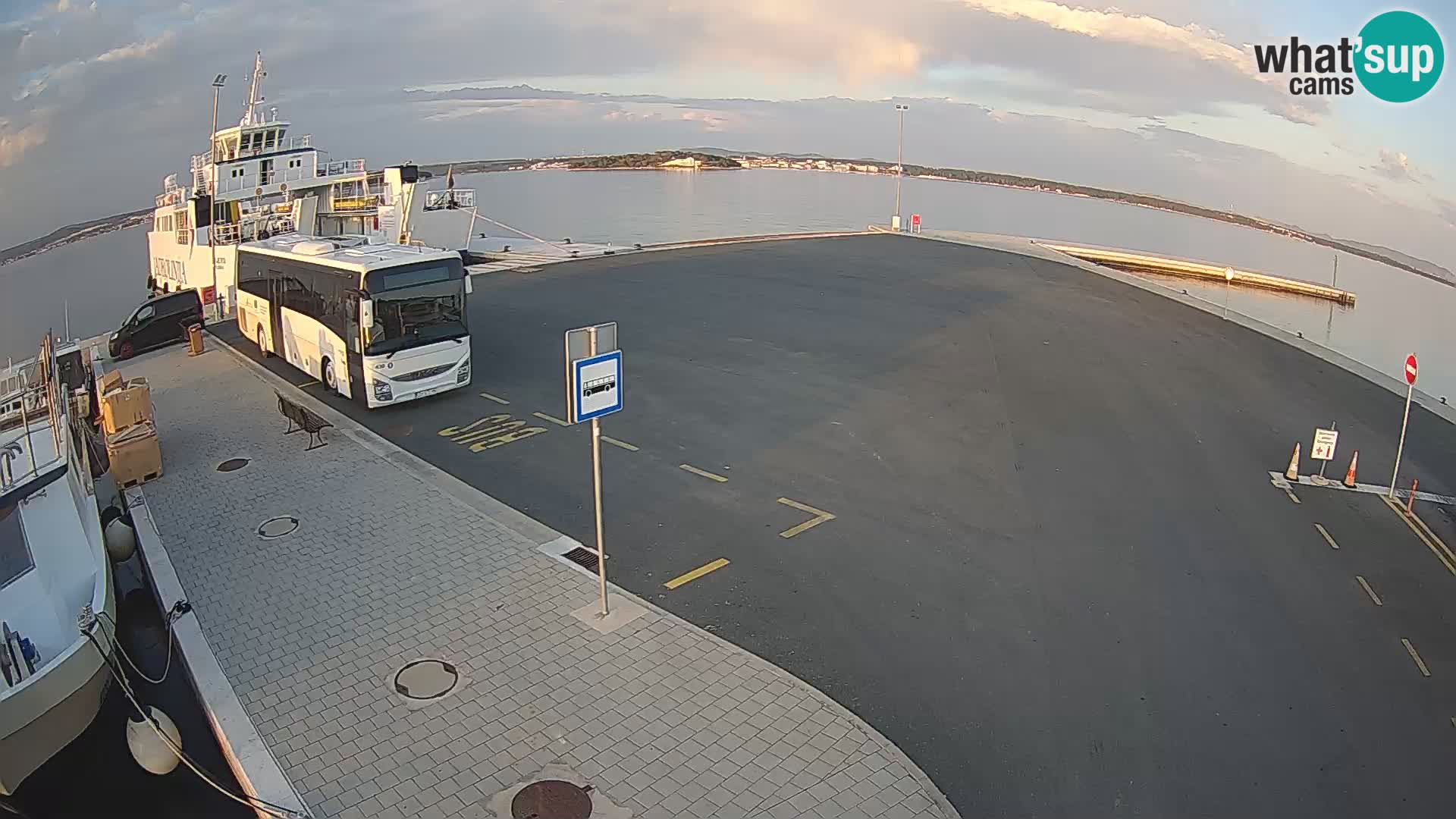 Tkon camera en vivo – Transportar – Dalmacia – Croacia