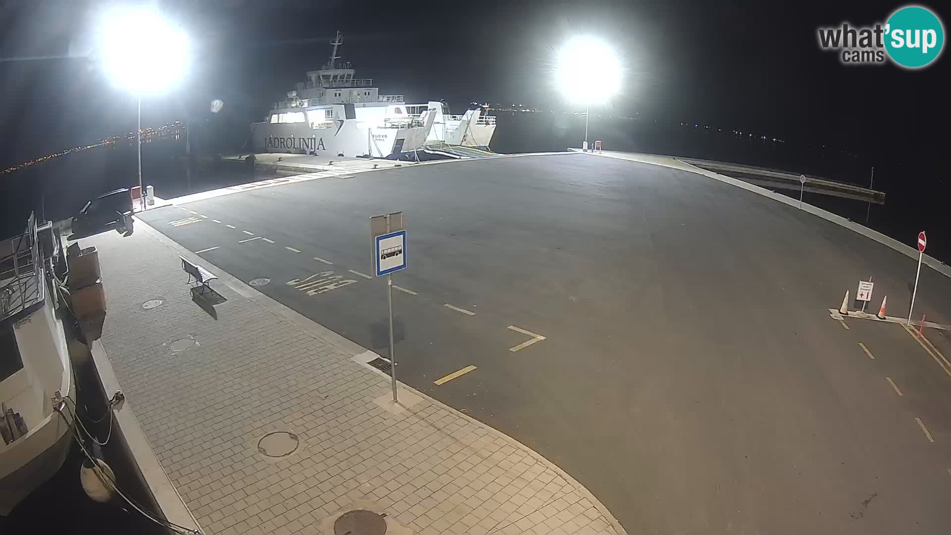 Tkon Live cam – traghetto – Dalmazia – Croazia