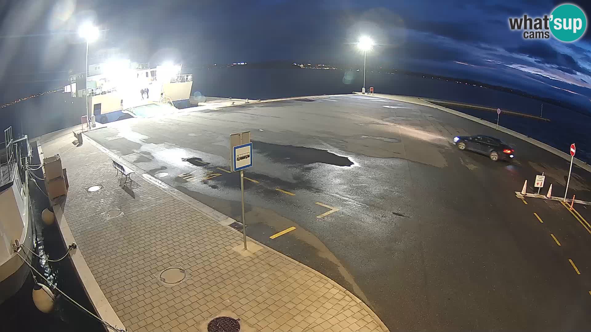 Tkon Live cam – ferry – Dalmatia – Croatia