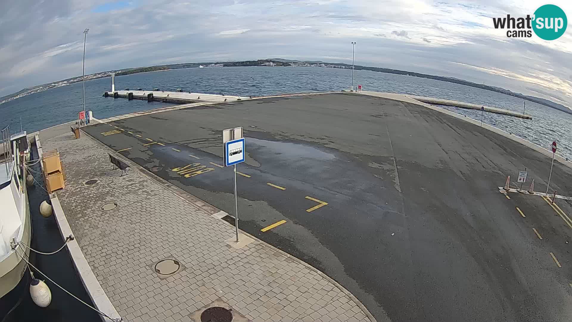 Tkon Live cam – ferry – Dalmatia – Croatia