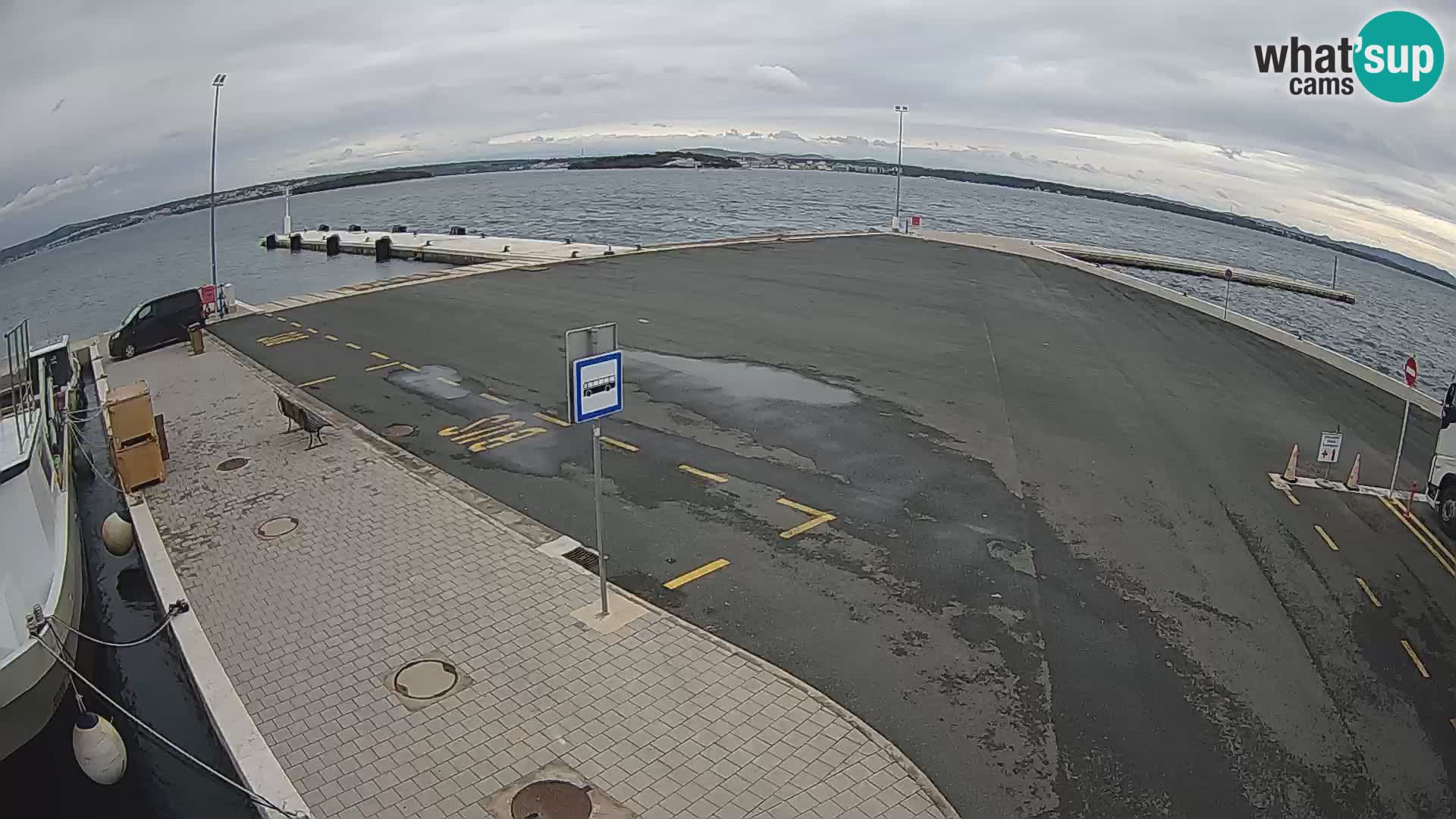 Tkon Live cam – ferry – Dalmatia – Croatia