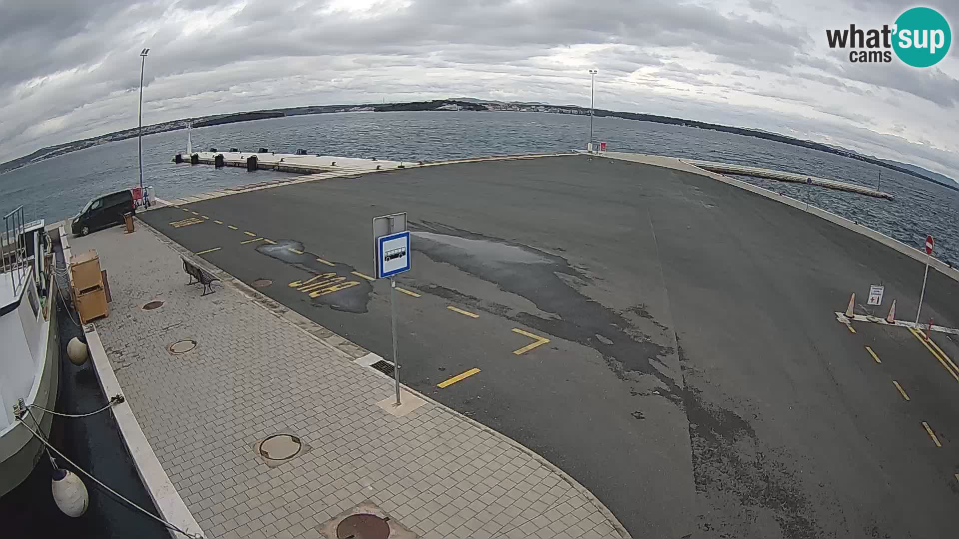 Tkon Live cam – ferry – Dalmatia – Croatia
