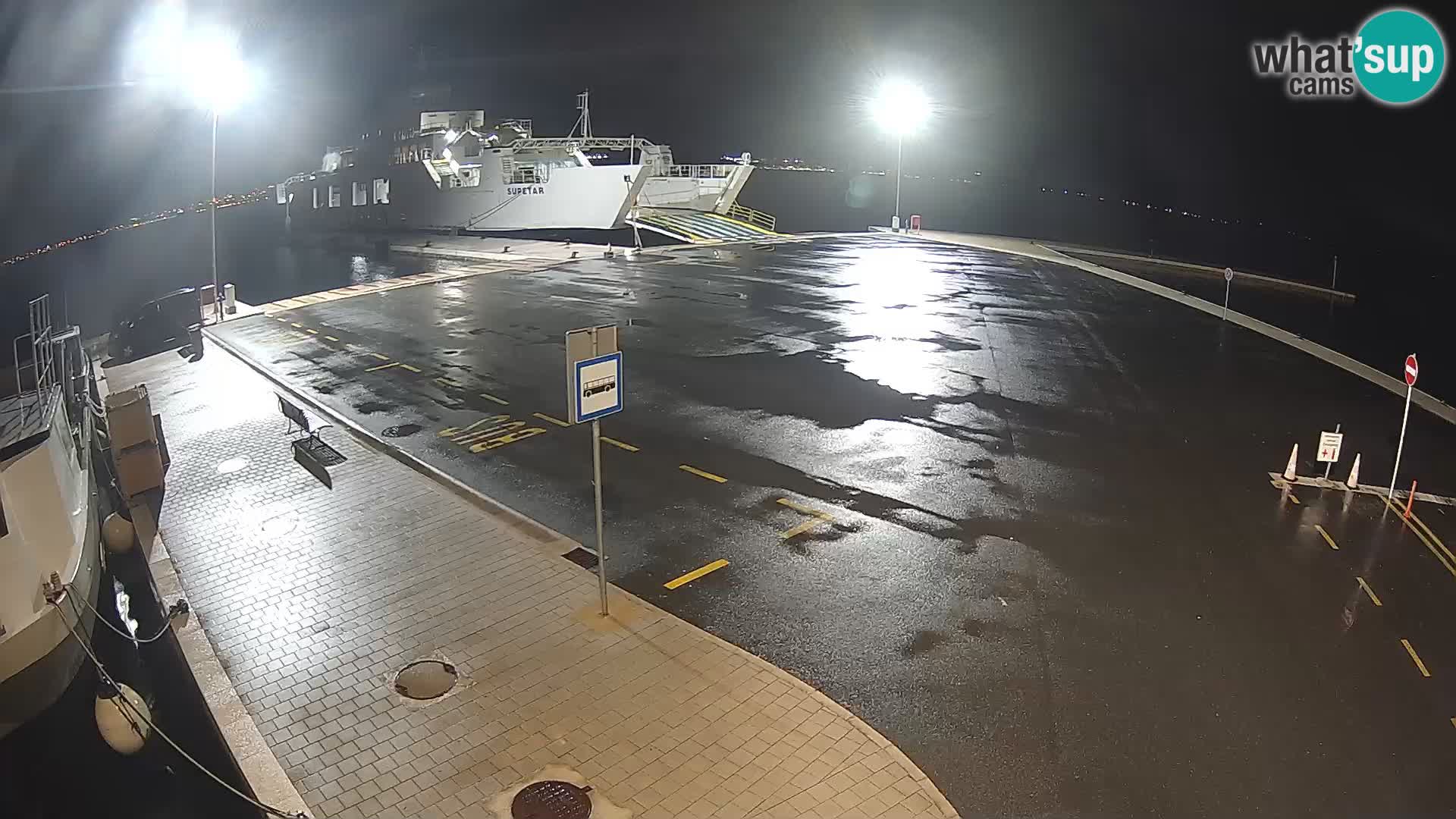 Tkon Live cam – traghetto – Dalmazia – Croazia