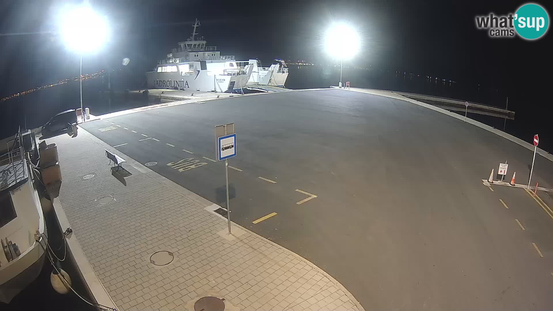 Tkon Live cam – ferry – Dalmatia – Croatia