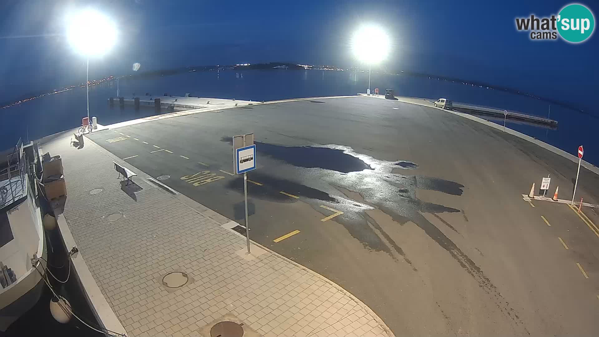 Tkon Live cam – ferry – Dalmatia – Croatia