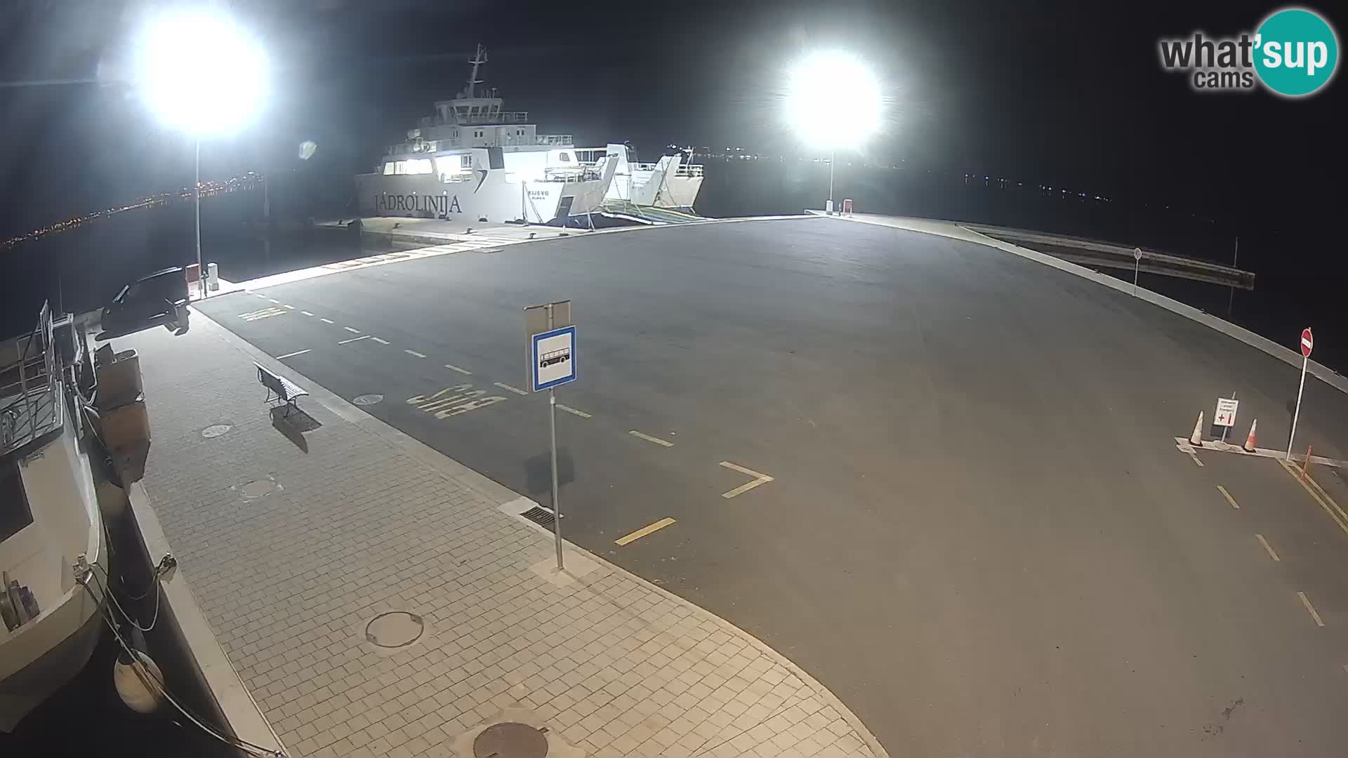 Tkon Live cam – Fähre – Dalmatien – Kroatien