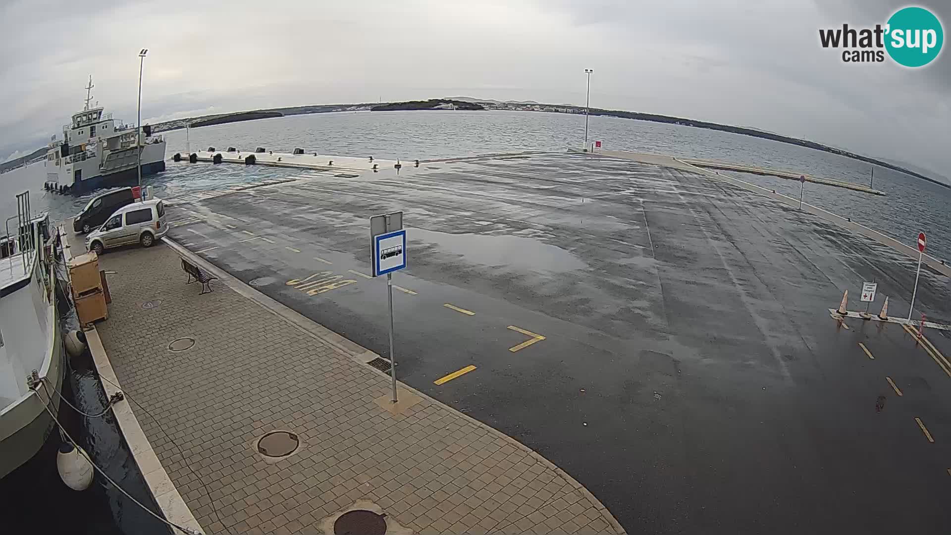 Tkon Live cam – ferry – Dalmatia – Croatia