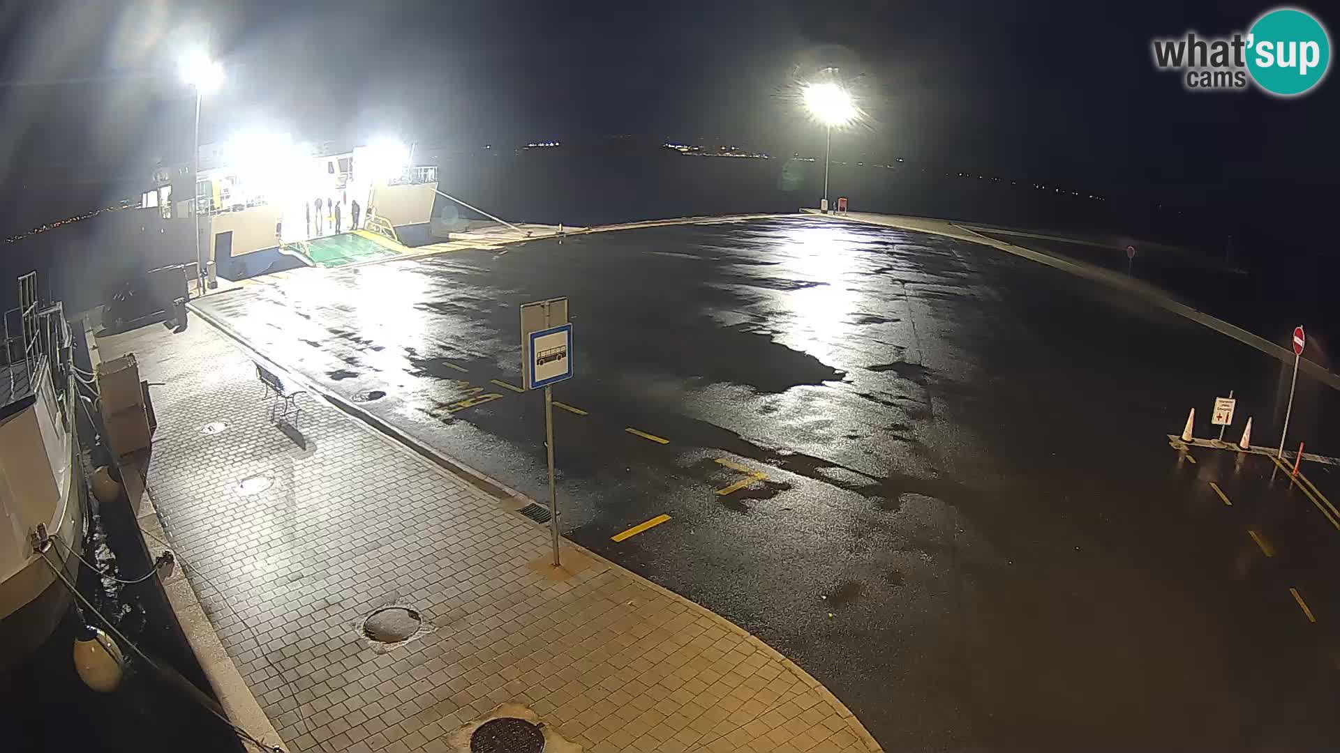 Tkon Live cam – ferry – Dalmatie – Croatie