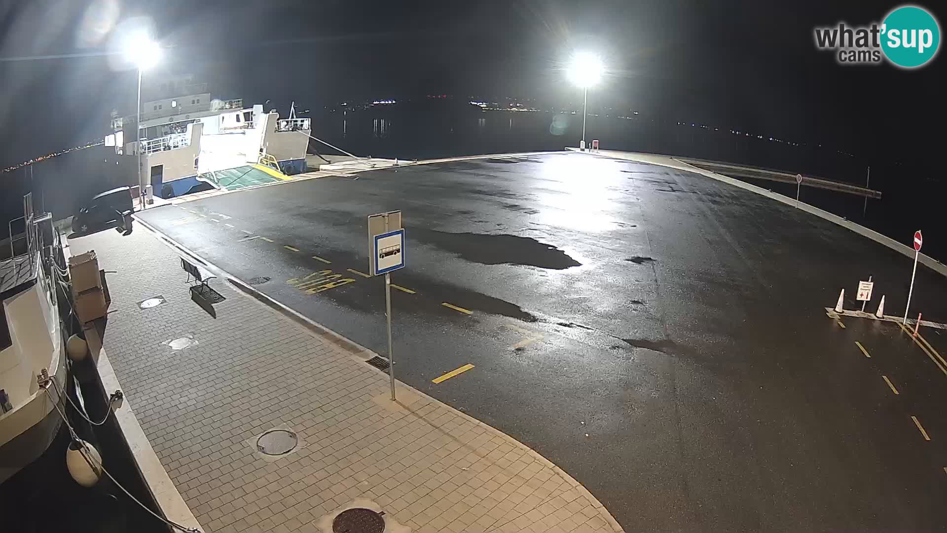 Tkon Live cam – ferry – Dalmatia – Croatia