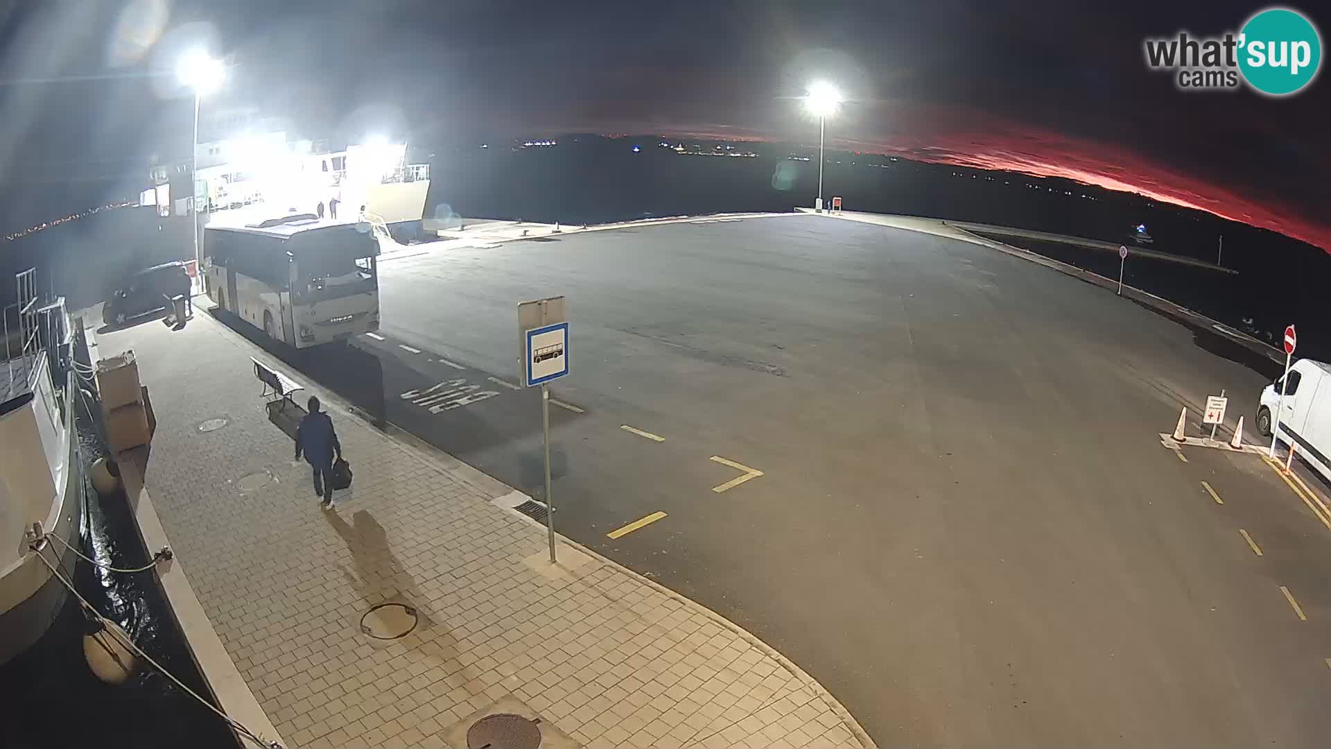 Tkon Live cam – Fähre – Dalmatien – Kroatien