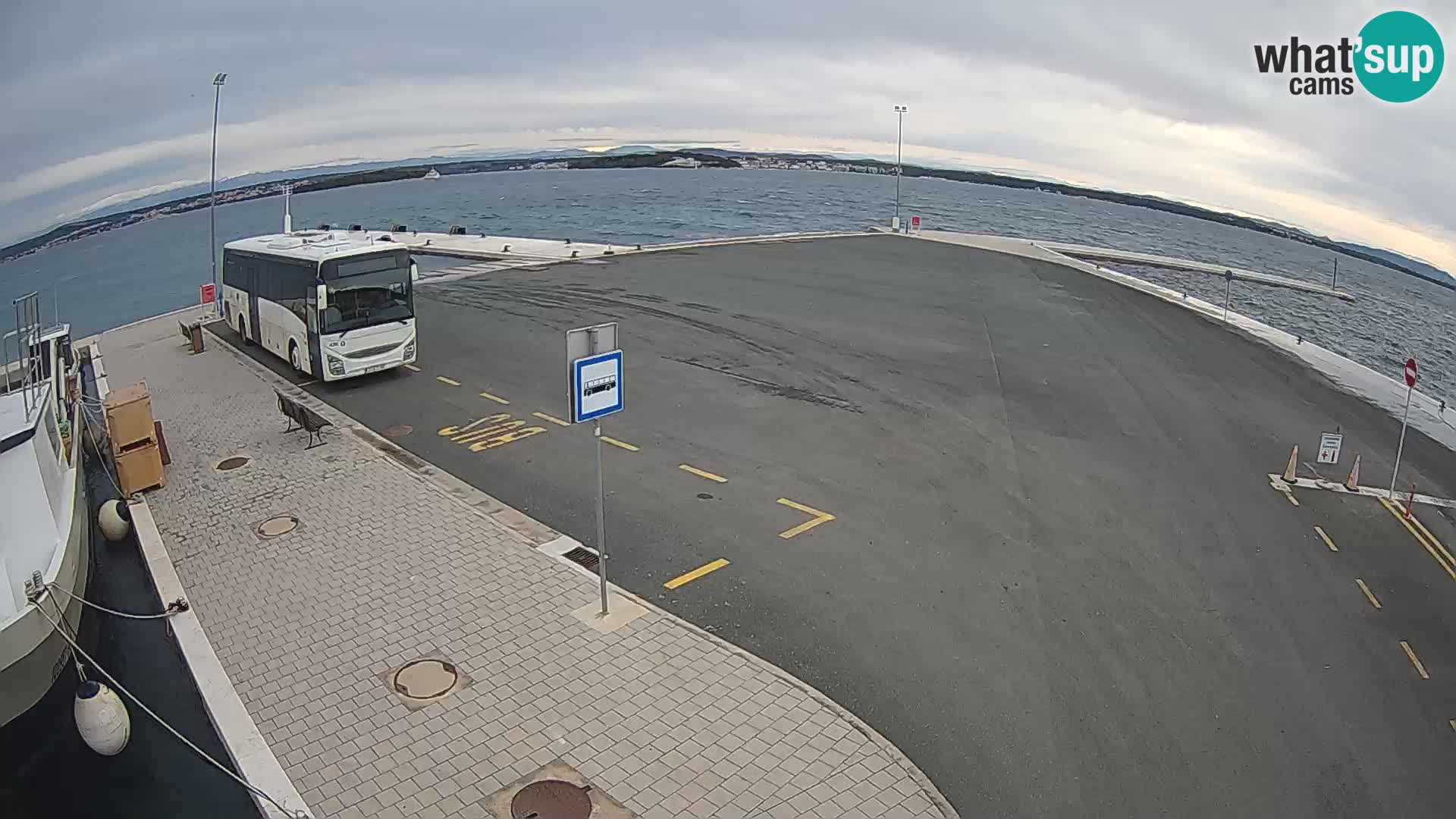 Tkon Live cam – ferry – Dalmatia – Croatia