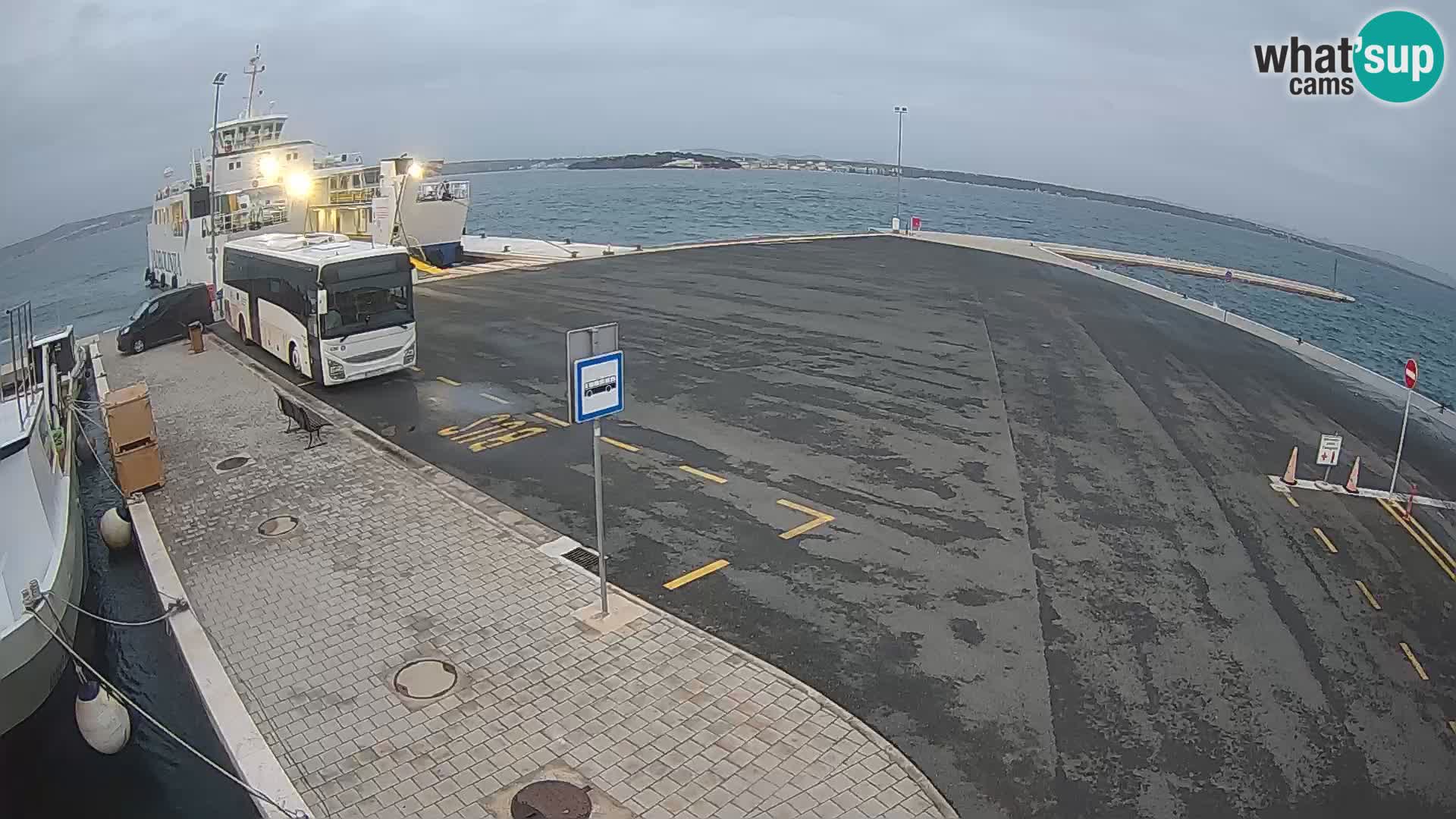 Tkon Live cam – ferry – Dalmatia – Croatia