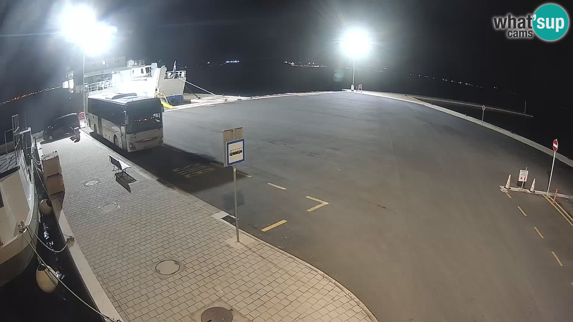 Tkon Live cam – ferry – Dalmatia – Croatia