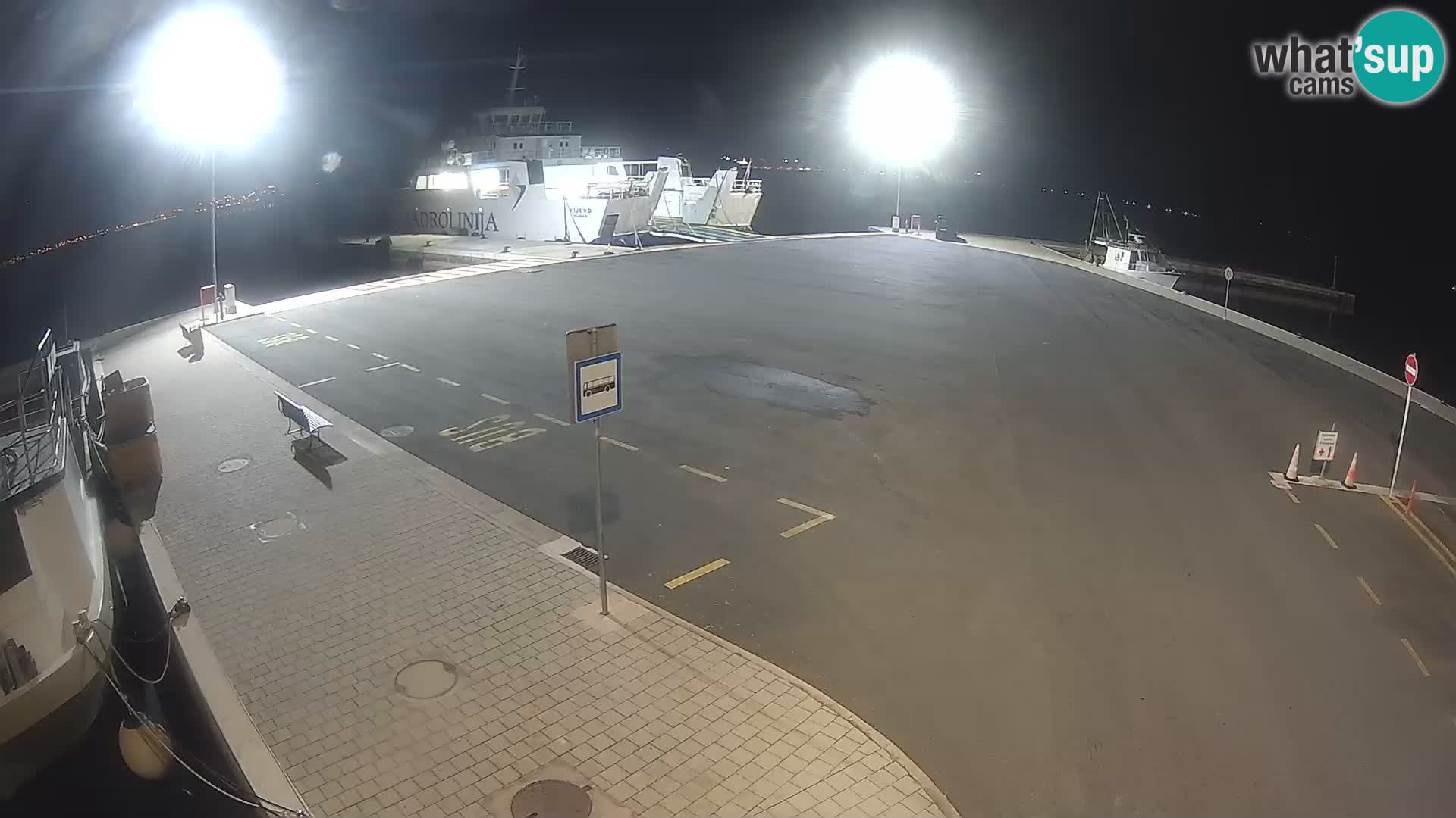 Tkon Live cam – ferry – Dalmatia – Croatia