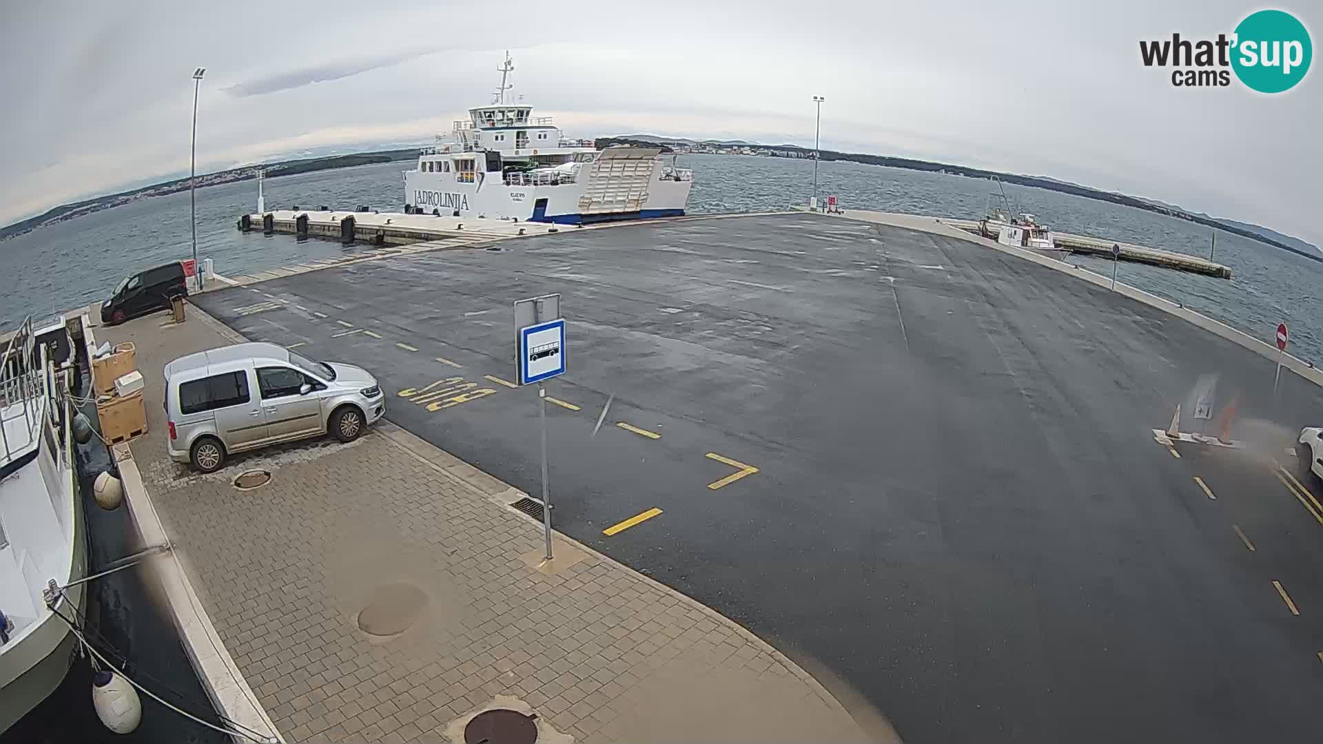 Tkon Live cam – traghetto – Dalmazia – Croazia