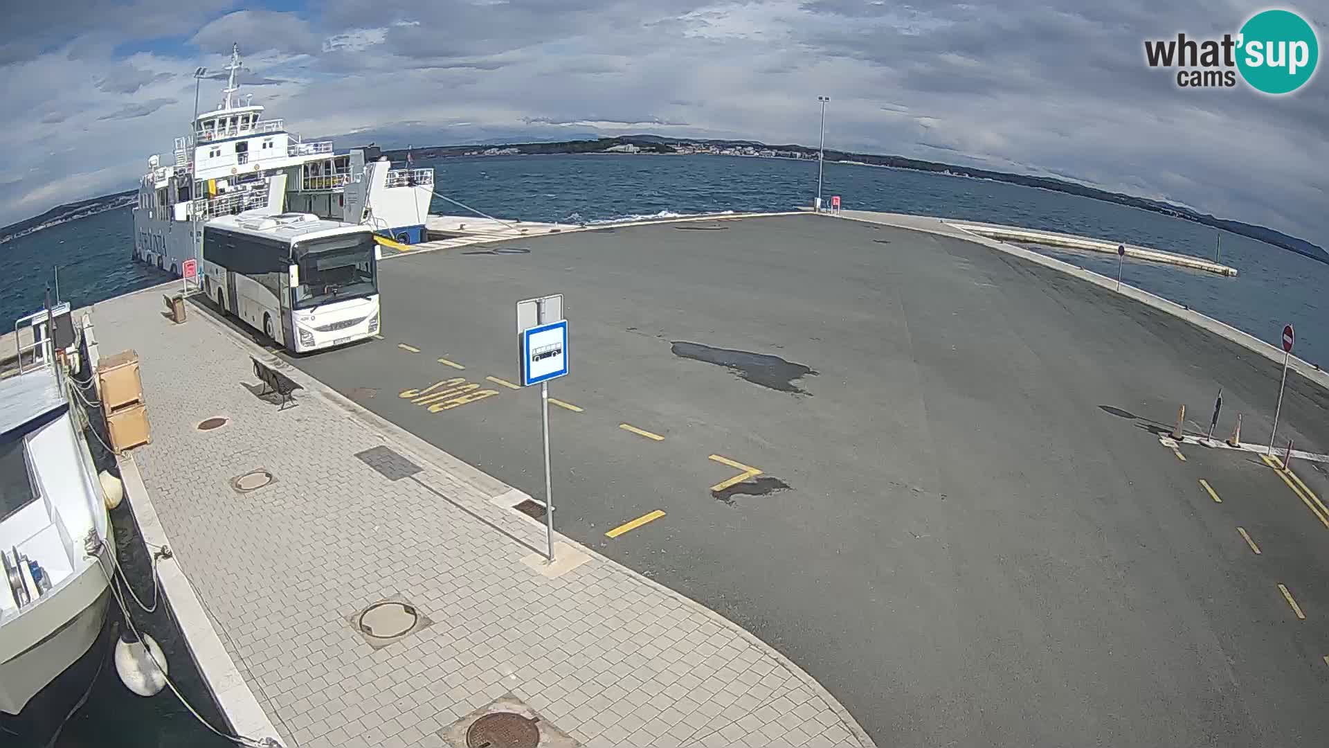 Tkon Live cam – Fähre – Dalmatien – Kroatien