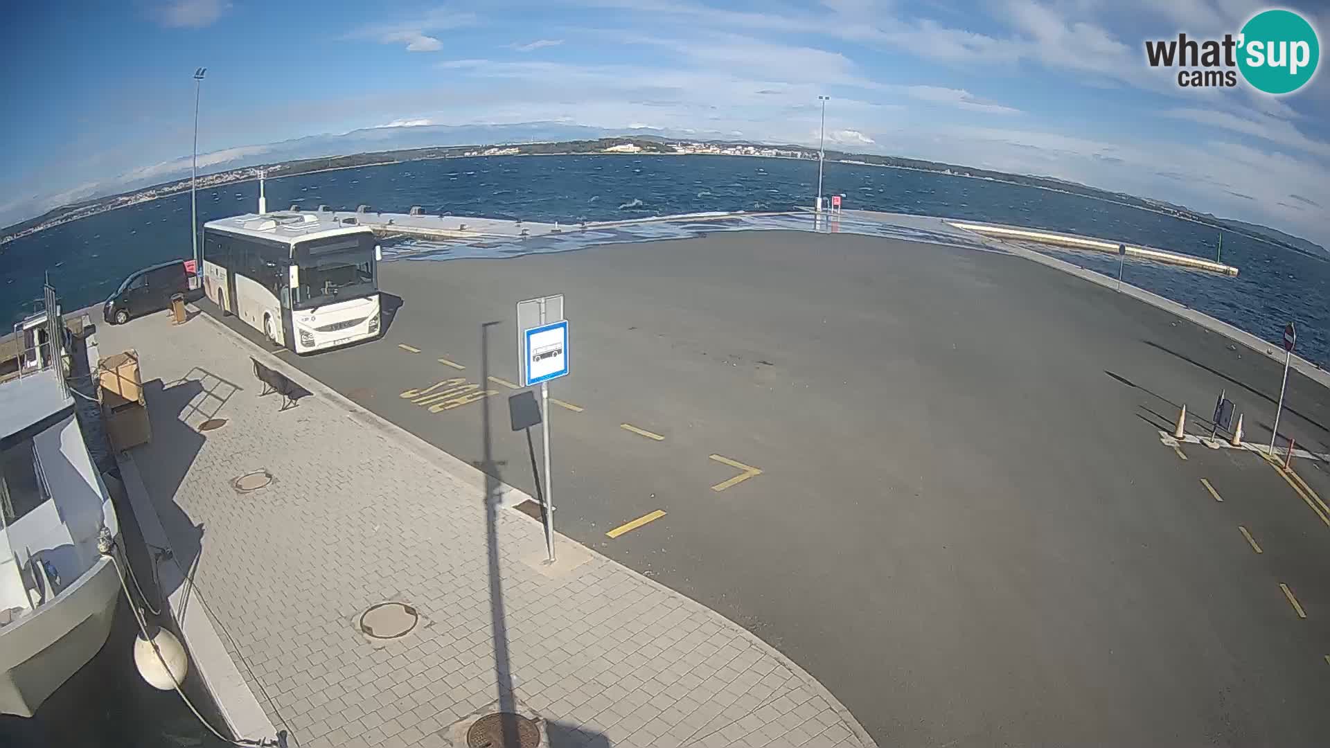 Tkon Live cam – traghetto – Dalmazia – Croazia