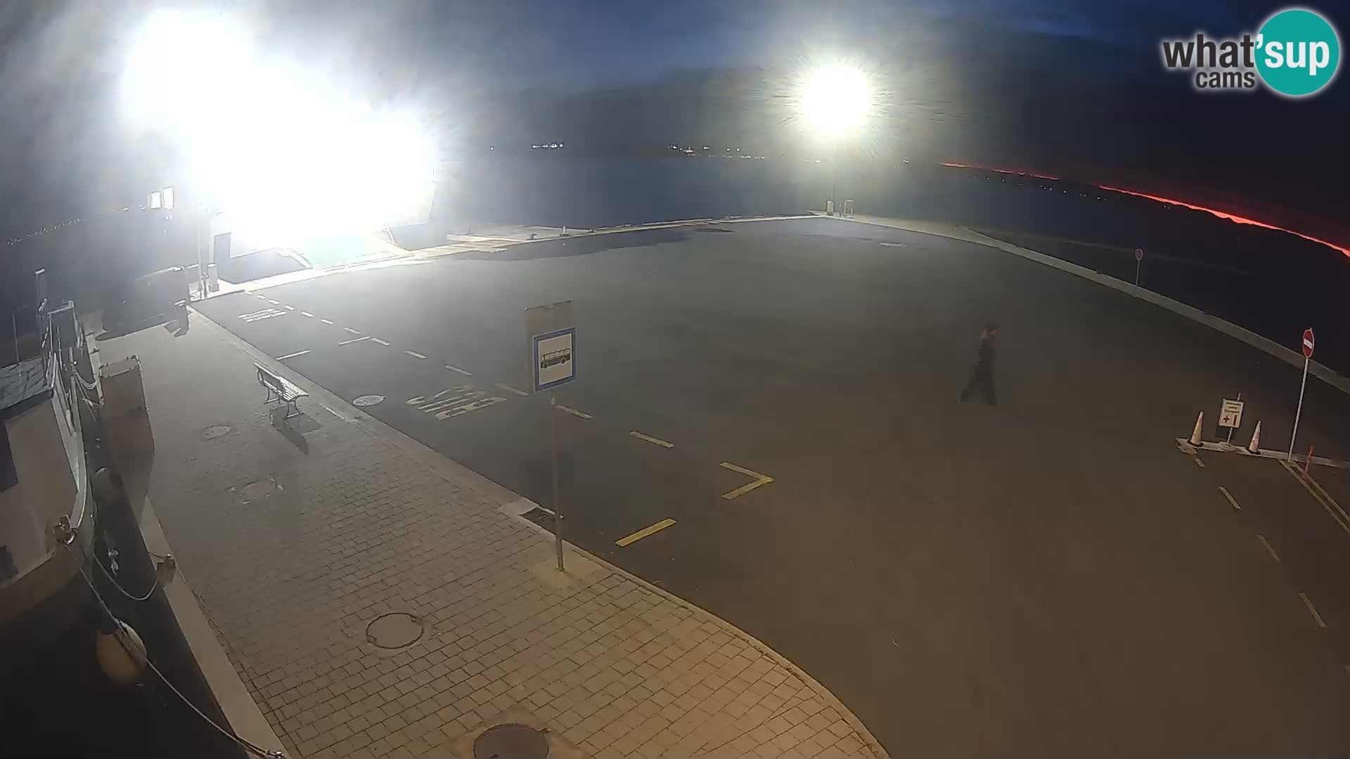 Tkon Live cam – ferry – Dalmatie – Croatie