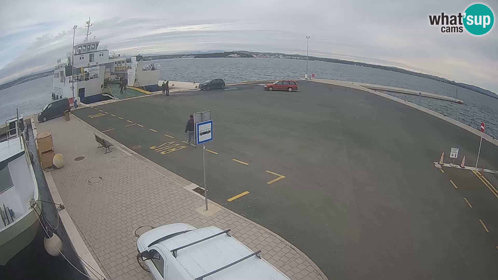 Tkon Live cam – ferry – Dalmatia – Croatia