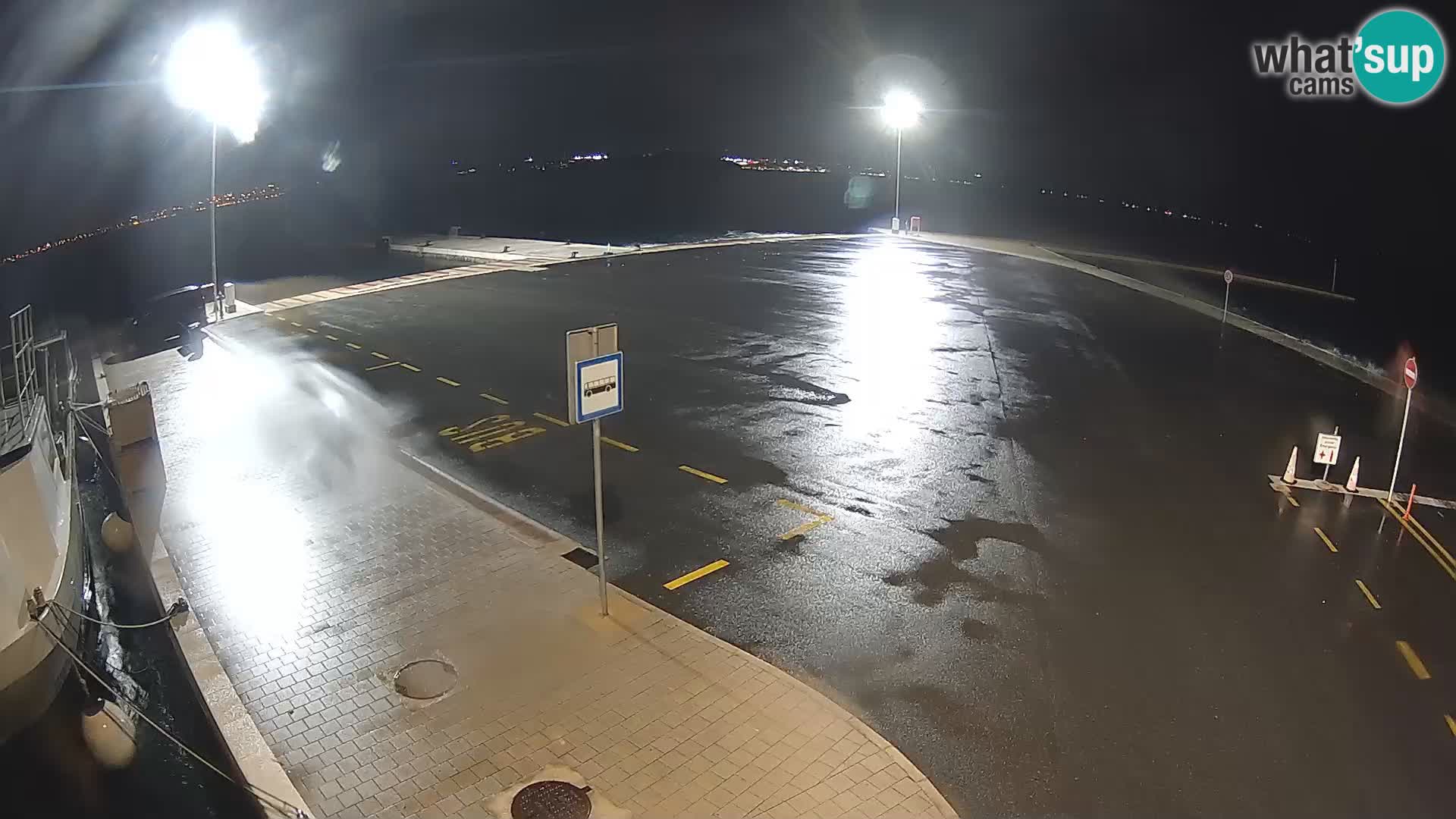 Tkon v živo – trajekt – Dalmacija – Hrvaška