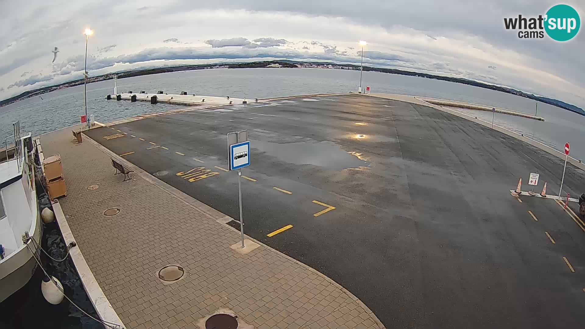 Tkon Live cam – ferry – Dalmatia – Croatia