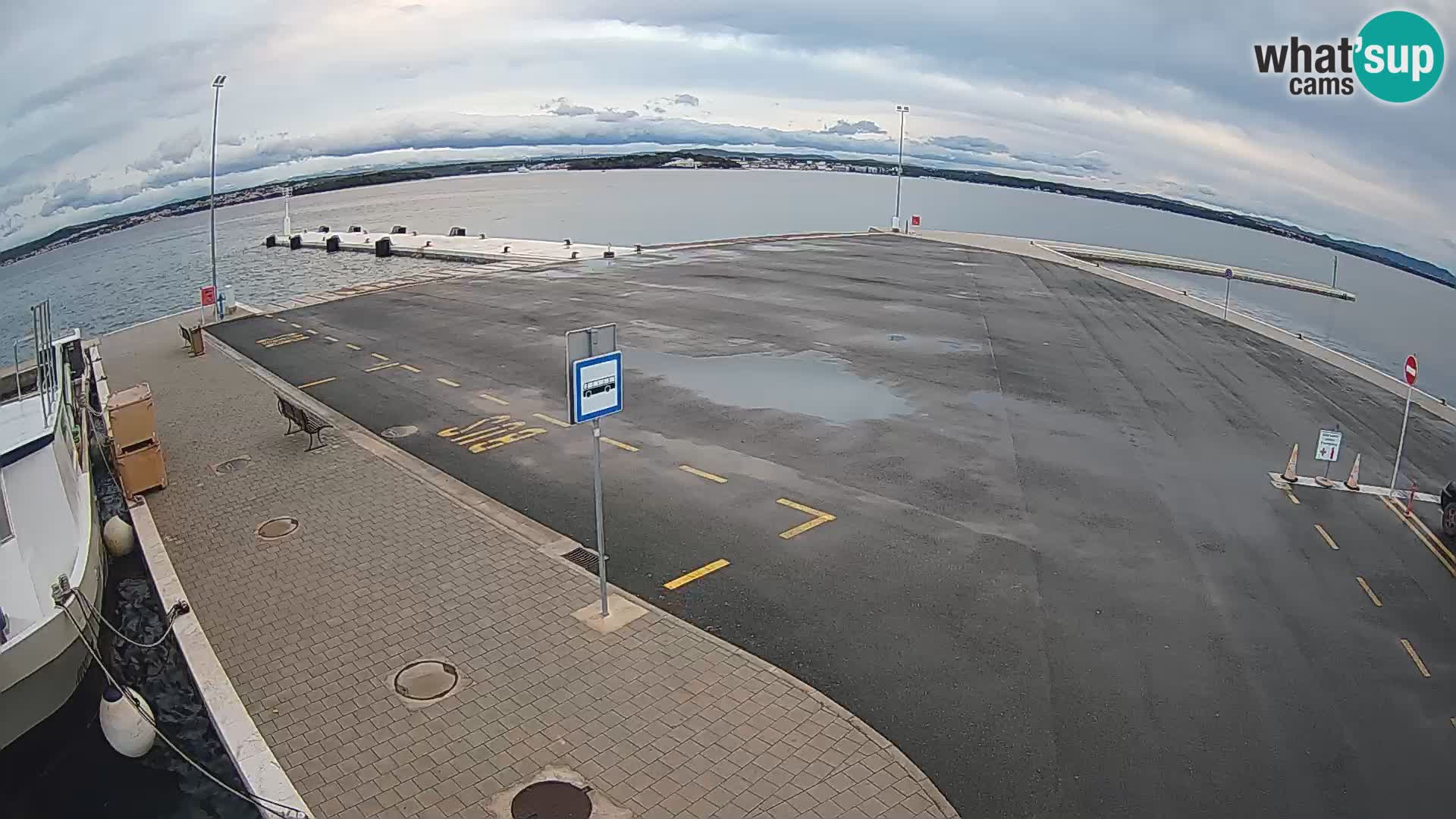 Tkon Live cam – traghetto – Dalmazia – Croazia