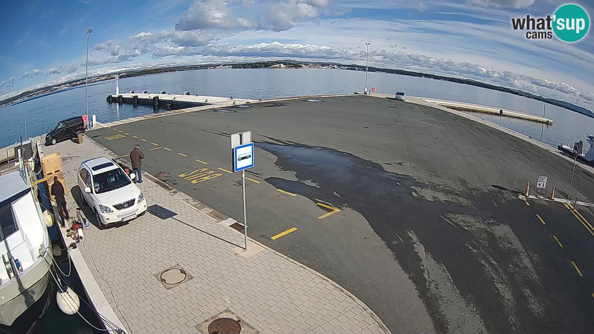 Tkon Live cam – traghetto – Dalmazia – Croazia