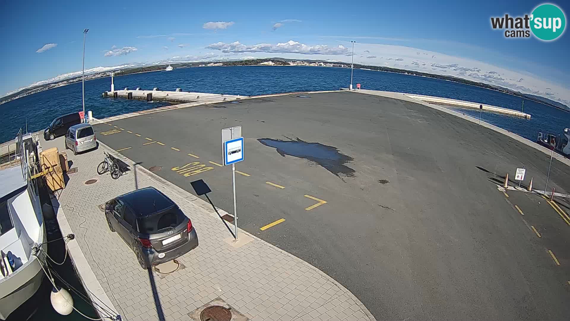 Tkon Live cam – traghetto – Dalmazia – Croazia