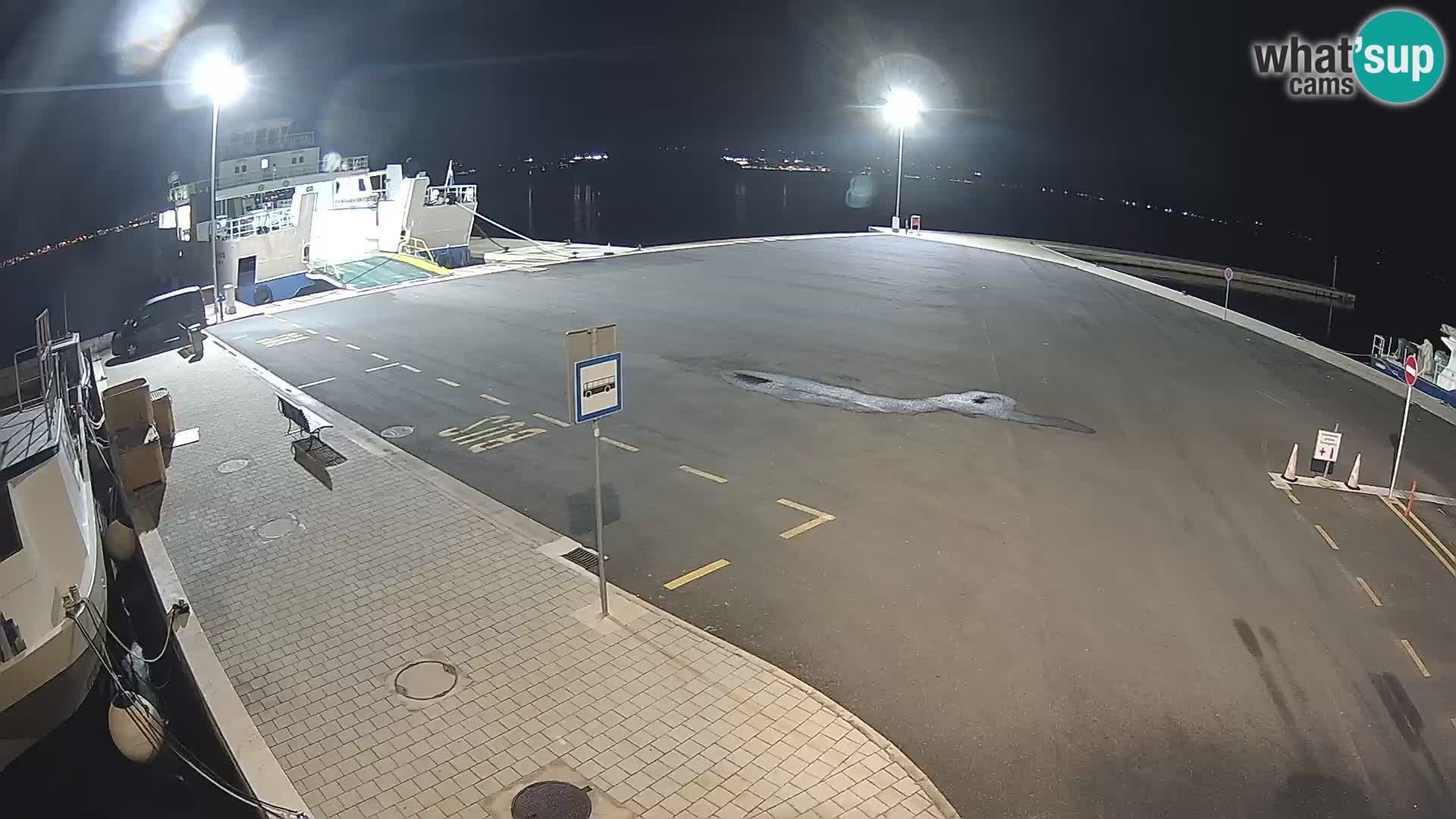 Tkon Live cam – traghetto – Dalmazia – Croazia