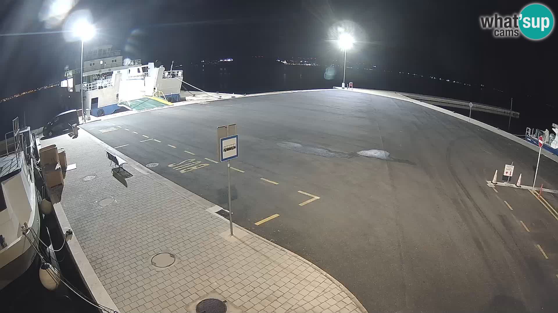 Tkon Live cam – traghetto – Dalmazia – Croazia