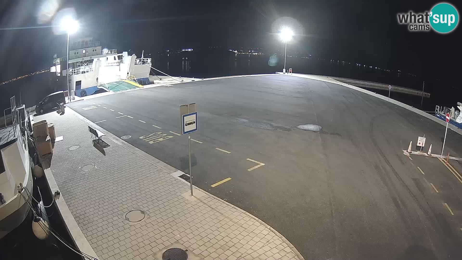 Tkon Live cam – traghetto – Dalmazia – Croazia