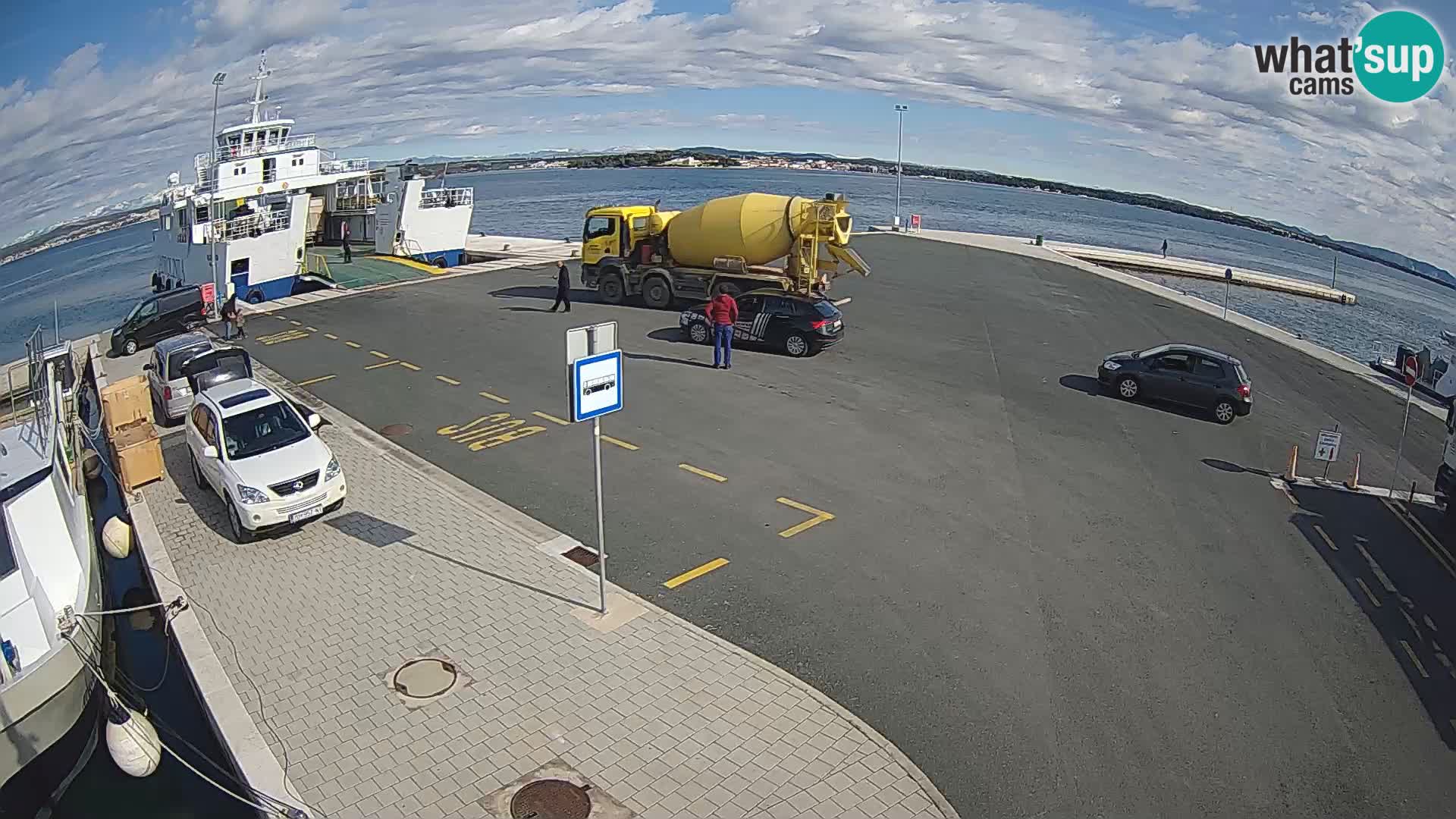 Tkon Live cam – traghetto – Dalmazia – Croazia
